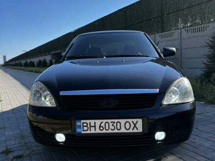Черный ВАЗ 2170 Priora, объемом двигателя 1.6 л и пробегом 245 тыс. км за 3800 $, фото 1 на Automoto.ua