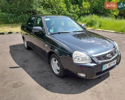 Черный ВАЗ 2170 Priora, объемом двигателя 1.6 л и пробегом 218 тыс. км за 3000 $, фото 1 на Automoto.ua