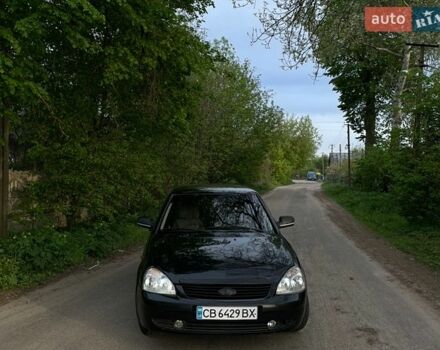 Черный ВАЗ 2170 Priora, объемом двигателя 1.6 л и пробегом 250 тыс. км за 2600 $, фото 1 на Automoto.ua