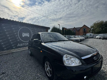 Черный ВАЗ 2170 Priora, объемом двигателя 1.6 л и пробегом 143 тыс. км за 4100 $, фото 1 на Automoto.ua