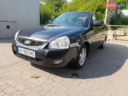 Черный ВАЗ 2170 Priora, объемом двигателя 1.6 л и пробегом 215 тыс. км за 3500 $, фото 1 на Automoto.ua