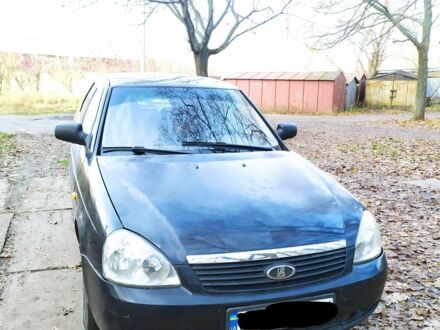 Черный ВАЗ 2170 Priora, объемом двигателя 0 л и пробегом 128 тыс. км за 2021 $, фото 1 на Automoto.ua