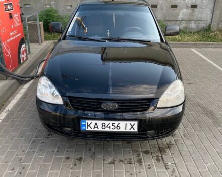 Черный ВАЗ 2170 Priora, объемом двигателя 1.6 л и пробегом 190 тыс. км за 2000 $, фото 1 на Automoto.ua