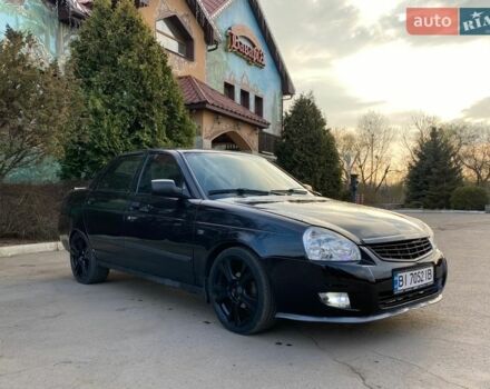 Чорний ВАЗ 2170 Priora, об'ємом двигуна 1.6 л та пробігом 225 тис. км за 3300 $, фото 1 на Automoto.ua