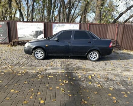 Чорний ВАЗ 2170 Priora, об'ємом двигуна 1.6 л та пробігом 130 тис. км за 1550 $, фото 1 на Automoto.ua