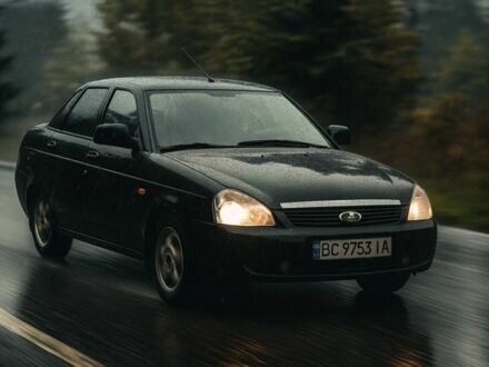 Черный ВАЗ 2170 Priora, объемом двигателя 1.6 л и пробегом 189 тыс. км за 2300 $, фото 1 на Automoto.ua
