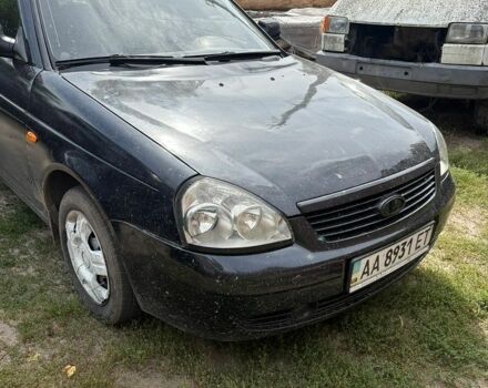 Чорний ВАЗ 2170 Priora, об'ємом двигуна 1.6 л та пробігом 150 тис. км за 2100 $, фото 1 на Automoto.ua