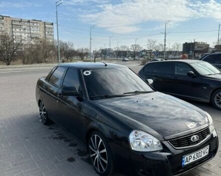 Черный ВАЗ 2170 Priora, объемом двигателя 1.6 л и пробегом 170 тыс. км за 3500 $, фото 1 на Automoto.ua