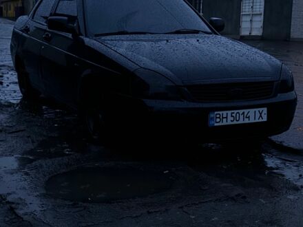 Чорний ВАЗ 2170 Priora, об'ємом двигуна 1.6 л та пробігом 180 тис. км за 2000 $, фото 1 на Automoto.ua