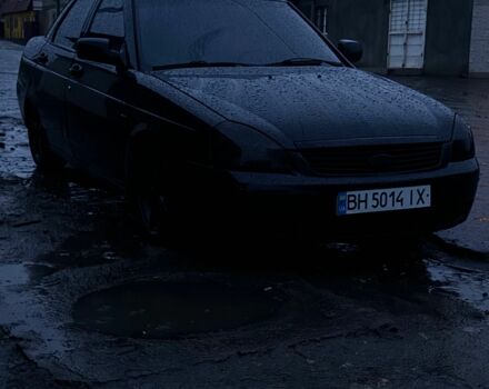 Черный ВАЗ 2170 Priora, объемом двигателя 1.6 л и пробегом 180 тыс. км за 2000 $, фото 1 на Automoto.ua