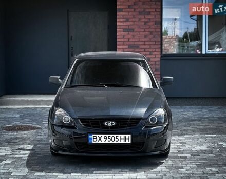Черный ВАЗ 2170 Priora, объемом двигателя 1.6 л и пробегом 152 тыс. км за 2200 $, фото 1 на Automoto.ua