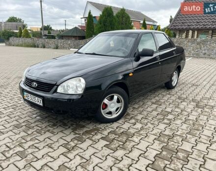 Чорний ВАЗ 2170 Priora, об'ємом двигуна 1.6 л та пробігом 120 тис. км за 2200 $, фото 1 на Automoto.ua