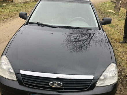 Чорний ВАЗ 2170 Priora, об'ємом двигуна 1.6 л та пробігом 156 тис. км за 3100 $, фото 1 на Automoto.ua