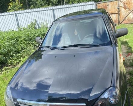 Чорний ВАЗ 2170 Priora, об'ємом двигуна 1.6 л та пробігом 216 тис. км за 2100 $, фото 1 на Automoto.ua