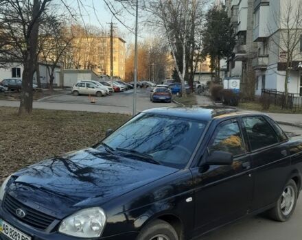 Черный ВАЗ 2170 Priora, объемом двигателя 1.6 л и пробегом 400 тыс. км за 2300 $, фото 1 на Automoto.ua