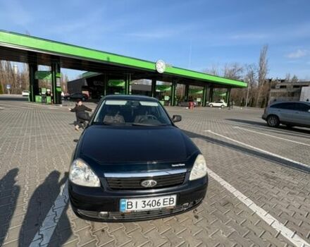 Черный ВАЗ 2170 Priora, объемом двигателя 1.6 л и пробегом 222 тыс. км за 2500 $, фото 1 на Automoto.ua