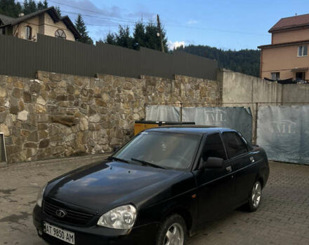 Чорний ВАЗ 2170 Priora, об'ємом двигуна 1.6 л та пробігом 250 тис. км за 1200 $, фото 1 на Automoto.ua