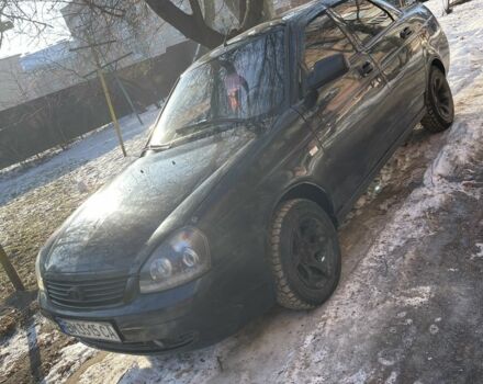 Черный ВАЗ 2170 Priora, объемом двигателя 1.6 л и пробегом 200 тыс. км за 2200 $, фото 1 на Automoto.ua