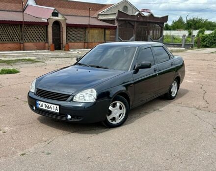 Черный ВАЗ 2170 Priora, объемом двигателя 1.6 л и пробегом 212 тыс. км за 2650 $, фото 1 на Automoto.ua