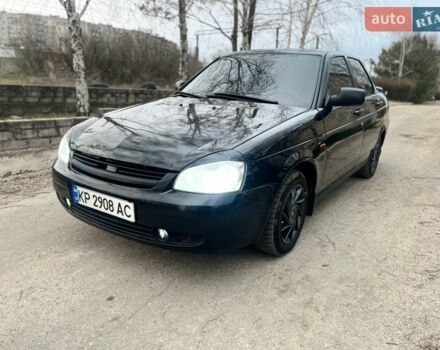 Чорний ВАЗ 2170 Priora, об'ємом двигуна 1.6 л та пробігом 250 тис. км за 1600 $, фото 1 на Automoto.ua