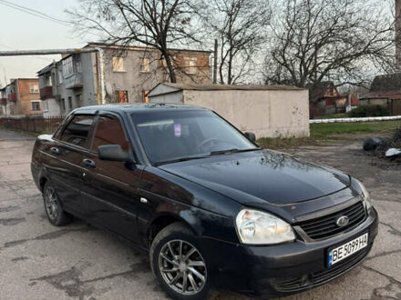 Черный ВАЗ 2170 Priora, объемом двигателя 1.6 л и пробегом 250 тыс. км за 2800 $, фото 1 на Automoto.ua
