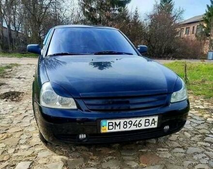 Чорний ВАЗ 2170 Priora, об'ємом двигуна 1.6 л та пробігом 172 тис. км за 1400 $, фото 1 на Automoto.ua
