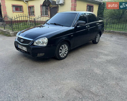 Черный ВАЗ 2170 Priora, объемом двигателя 1.6 л и пробегом 290 тыс. км за 1750 $, фото 1 на Automoto.ua
