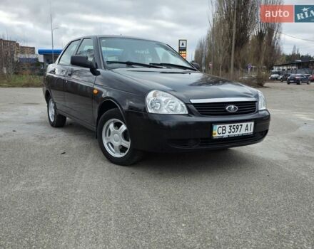 Чорний ВАЗ 2170 Priora, об'ємом двигуна 1.6 л та пробігом 187 тис. км за 2850 $, фото 1 на Automoto.ua