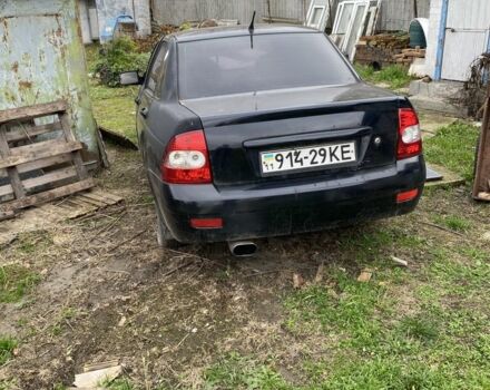 Черный ВАЗ 2170 Priora, объемом двигателя 1.6 л и пробегом 149 тыс. км за 900 $, фото 1 на Automoto.ua