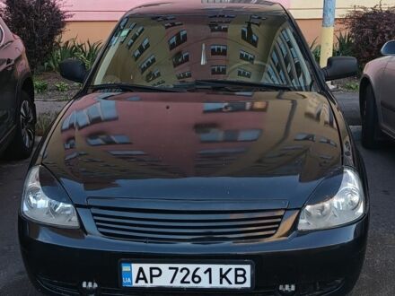 Черный ВАЗ 2170 Priora, объемом двигателя 1.6 л и пробегом 125 тыс. км за 1559 $, фото 1 на Automoto.ua