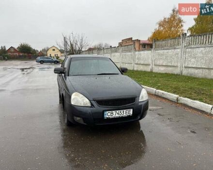 Черный ВАЗ 2170 Priora, объемом двигателя 1.6 л и пробегом 200 тыс. км за 1950 $, фото 1 на Automoto.ua