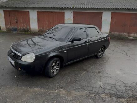 Черный ВАЗ 2170 Priora, объемом двигателя 1.6 л и пробегом 200 тыс. км за 2300 $, фото 1 на Automoto.ua