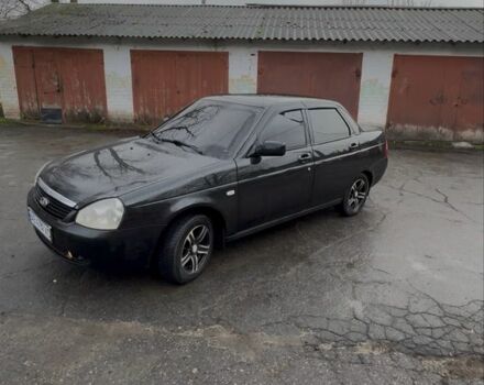 Черный ВАЗ 2170 Priora, объемом двигателя 1.6 л и пробегом 200 тыс. км за 2300 $, фото 1 на Automoto.ua