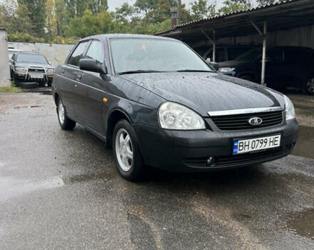 Черный ВАЗ 2170 Priora, объемом двигателя 1.6 л и пробегом 114 тыс. км за 3600 $, фото 1 на Automoto.ua