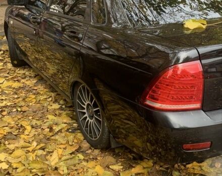 Черный ВАЗ 2170 Priora, объемом двигателя 1.6 л и пробегом 260 тыс. км за 3500 $, фото 1 на Automoto.ua