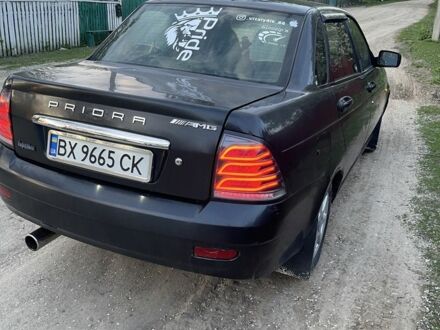 Черный ВАЗ 2170 Priora, объемом двигателя 1.6 л и пробегом 2 тыс. км за 2200 $, фото 1 на Automoto.ua