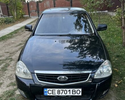 Черный ВАЗ 2170 Priora, объемом двигателя 1.6 л и пробегом 168 тыс. км за 2005 $, фото 1 на Automoto.ua