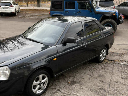 Чорний ВАЗ 2170 Priora, об'ємом двигуна 1.6 л та пробігом 290 тис. км за 3300 $, фото 1 на Automoto.ua