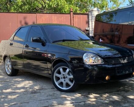 Черный ВАЗ 2170 Priora, объемом двигателя 1.6 л и пробегом 180 тыс. км за 2900 $, фото 1 на Automoto.ua