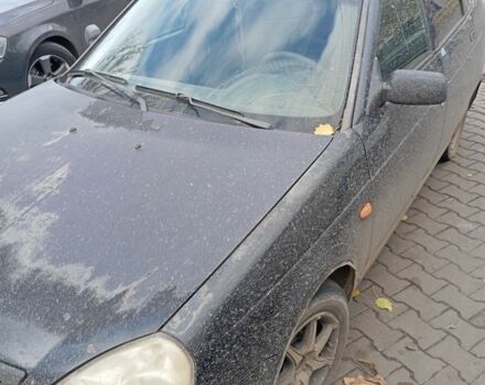 Чорний ВАЗ 2170 Priora, об'ємом двигуна 1.6 л та пробігом 220 тис. км за 1800 $, фото 1 на Automoto.ua