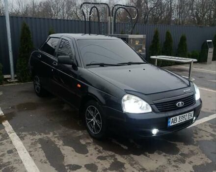 Черный ВАЗ 2170 Priora, объемом двигателя 1.6 л и пробегом 138 тыс. км за 2450 $, фото 1 на Automoto.ua