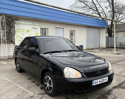 Чорний ВАЗ 2170 Priora, об'ємом двигуна 1.6 л та пробігом 200 тис. км за 1750 $, фото 1 на Automoto.ua