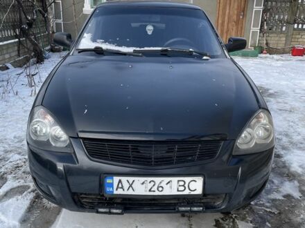 Черный ВАЗ 2170 Priora, объемом двигателя 1.6 л и пробегом 227 тыс. км за 1550 $, фото 1 на Automoto.ua