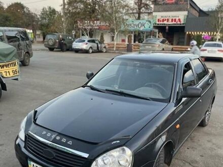 Черный ВАЗ 2170 Priora, объемом двигателя 1.6 л и пробегом 298 тыс. км за 2064 $, фото 1 на Automoto.ua