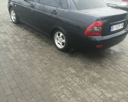 Черный ВАЗ 2170 Priora, объемом двигателя 1.6 л и пробегом 2 тыс. км за 2550 $, фото 1 на Automoto.ua