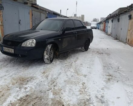 Чорний ВАЗ 2170 Priora, об'ємом двигуна 1.6 л та пробігом 139 тис. км за 1300 $, фото 1 на Automoto.ua