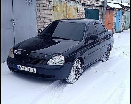 Черный ВАЗ 2170 Priora, объемом двигателя 1.6 л и пробегом 200 тыс. км за 2700 $, фото 1 на Automoto.ua