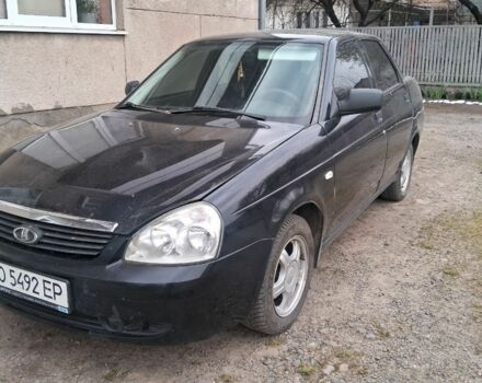 Чорний ВАЗ 2170 Priora, об'ємом двигуна 1.6 л та пробігом 140 тис. км за 1800 $, фото 1 на Automoto.ua