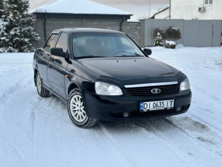 Черный ВАЗ 2170 Priora, объемом двигателя 1.6 л и пробегом 280 тыс. км за 1600 $, фото 1 на Automoto.ua