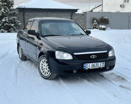 Чорний ВАЗ 2170 Priora, об'ємом двигуна 1.6 л та пробігом 280 тис. км за 1600 $, фото 1 на Automoto.ua